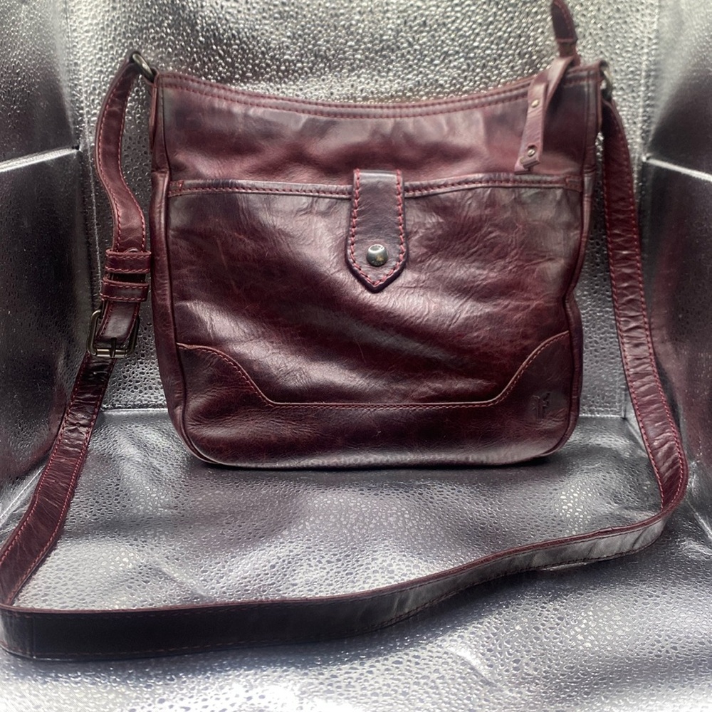 Frye leather crossbody bag